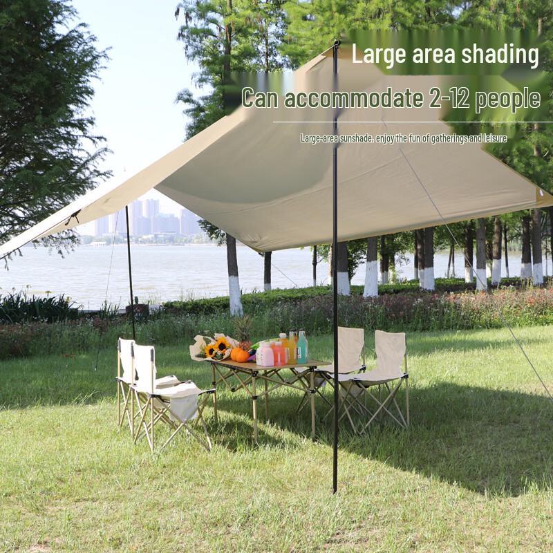 Outdoor Footprint Portable Sunshade Rain Tarp