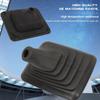 Manual Shifter Rubber Boot W/Mounting Bracket Compatible For F150 F250 F350 Bronco 1990 1991 1992 1993 1994 1995 1996 1997 Manual Transmission Gear