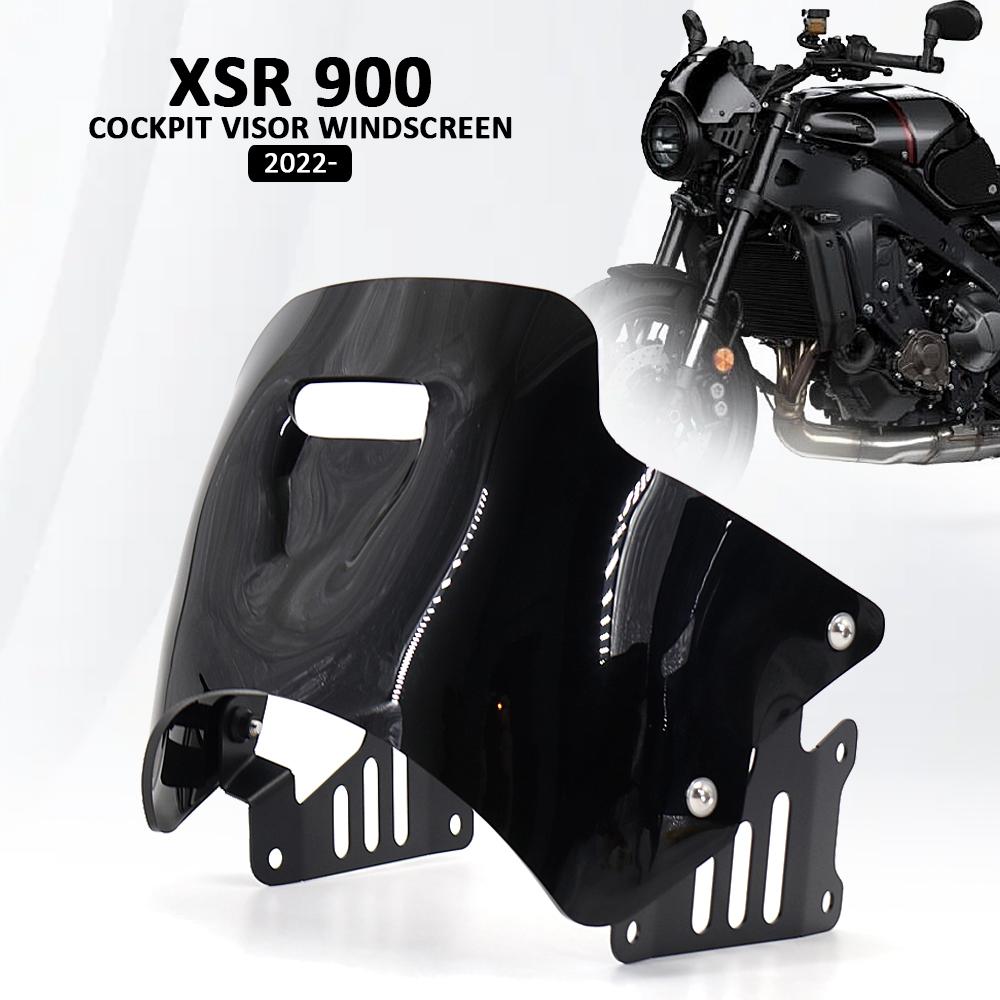 2022-2024 Windshield Windscreen Fit For YAMAHA XSR 900 XSR900 Xsr 900 Motorcycle Wind Deflector Visor Screen Shield Accessories