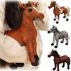 Non-Toxic 26-40Cm Simulation Horse Plush Doll High Quality Lifelike Racehorse Animal Stuffed Toy Home Decoration Gift For Children And Children