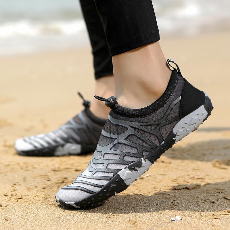 Sommer Wanderschuhe Badeschuhe Herren und Damen Outdoor Tauchschuhe Strandschuhe Herren Schnellintervention Wasserschuhe