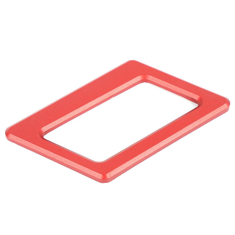 

Aluminum Alloy For Toyota Tundra Sequoia 2025-2025 Car Driver s Seat Memory Anti Misoperation Frame Interior Accessories красный