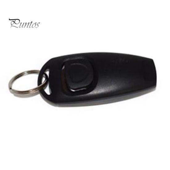 Whistle Clicker 2-in-1 Comfortable To Hold Plastic Dog Training Multipurpose for Home Pet Aid