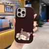 Phone Case: 2D Flat Design Suitable for iPhone 18 17 16 15 14 13 Pro Protective Case, Couple Style, Cute and Comforting, Christmas and Halloween Gift