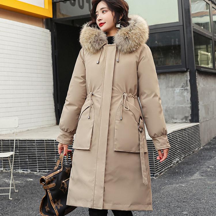 Compre Winter Down Cotton Jackets Women S Long Parkas Slim Hooded Warm Coats Female Plus Size Black Overcoats Barato Frete Grátis Avaliações Reais Com Fotos Joom Winter Down Cotton Jackets Women S, Parka Style Winter Coats