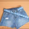 HOT! Fashion Luxury Belt Black Punk Accessories Blue Denim Girdle HipHop Y2k Star Hollowed Pin Buckle Waistband,For Men Women