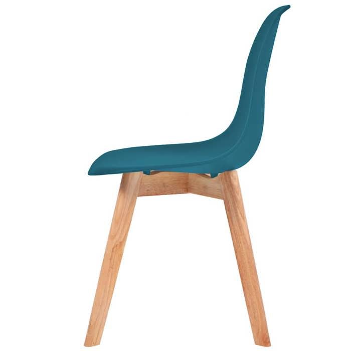 Maison Exclusive - Chaises à manger lot de 2 Turquoise Plastique