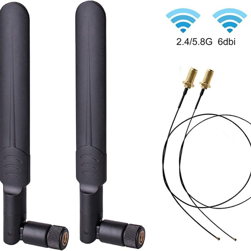 Małe anteny Mini PCIe z obsługą pasma dwuzakresowego Wysoka wydajność dla poprawy stabilności sygnału w routerach, dronach