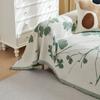 Fish Print Blanket Single Four Season Chenille Sofa Cover Dust Anti-cat Scratch Protection Cover Sofa Leaf Blanket Mat