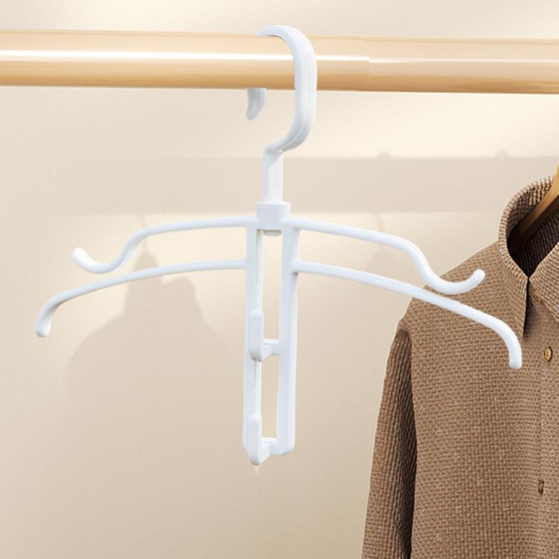 Rutschfeste Kleiderbügel Kleiderbügel Zum Trocknen mit 2 Haken Hoodie Hochwertiges PP-Material Nahtloser Kleiderbügel Multifunktional