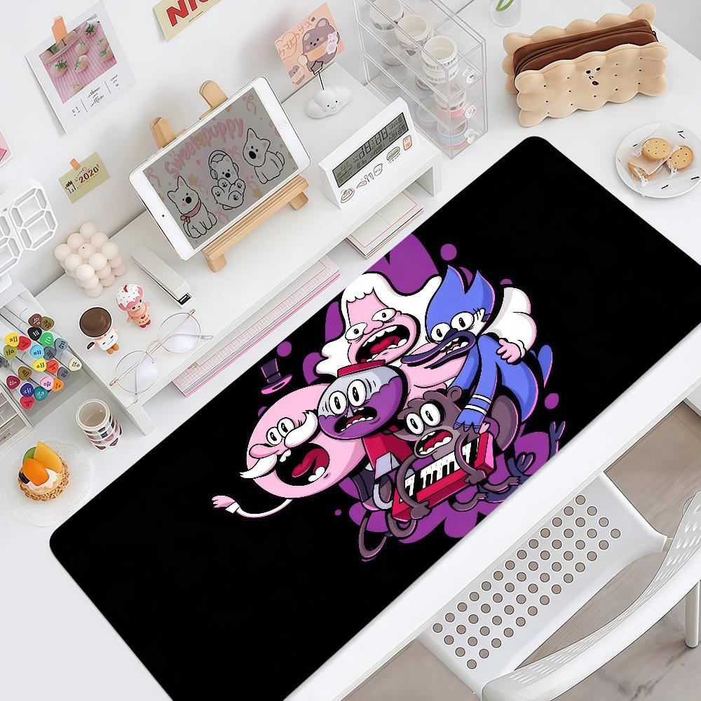 Maus Show Pad MousePad Rutschfest Verriegelte Kante R-Regulär Cartoon Büro Student Gaming Verdickt Großes Schreibpad Polster