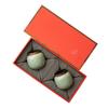 Ceramic Tea Can Small, Two Cans of Tea Packaging Gift Box, Sealed and Stored In Tea Cans, Tea Universal Small Jar