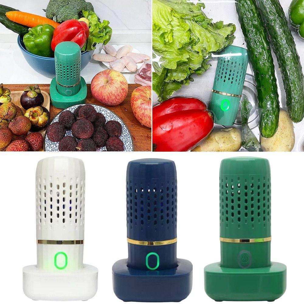 Wireless Food Cleaner Mini Vegetable Cleaning Machine  Outdoor Picnic