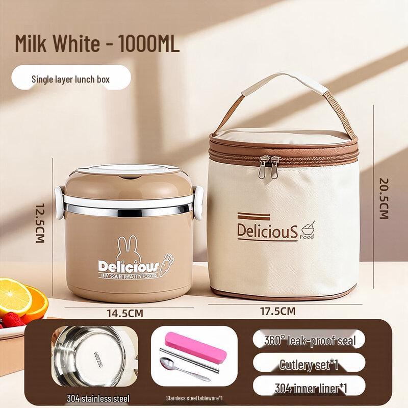 Youluo 304 Stainless Steel Multi-Layer Insulated Lunch Box