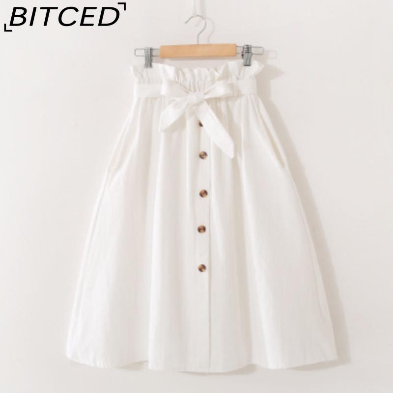 

BITCED Женская модная повседневная летняя весенняя юбка one size