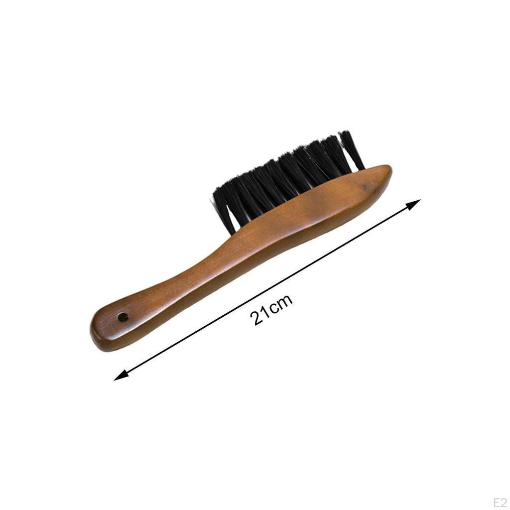 Billiard Table Brush, Portable PVC Wooden Handle Snooker Cleaning Tool