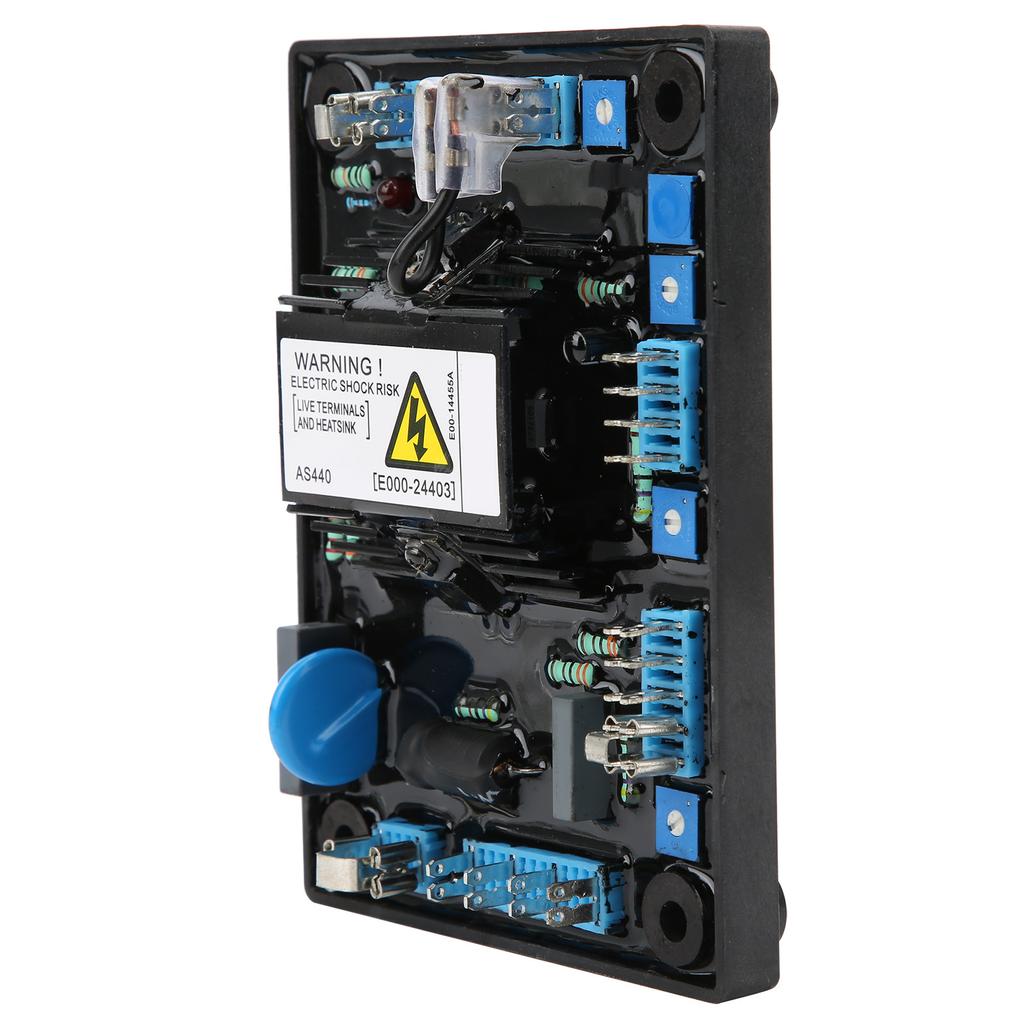 Generator Automatic Voltage Regulator Board Brushless Excitation AVR Module Stabilizer AS440