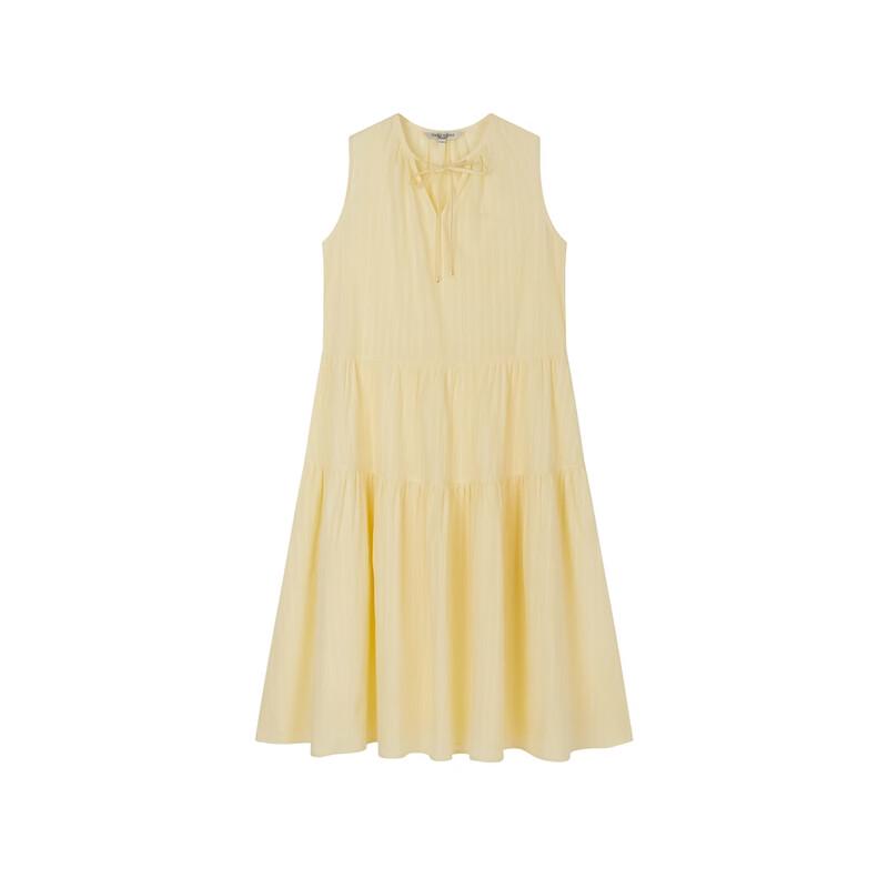 Teenie Weenie Women's Bow-Tie V-Neck Sleeveless A-Line Dress