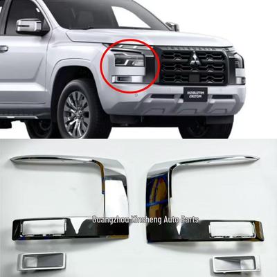 Cadre de garniture de phare et de feux de brouillard Mitsubishi L200 Triton 2023-2025