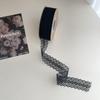 Soft Texture Lace Webbing Cut Out Lace Flower Bow Ribbon New Gift Decorative Ribbon  Gift Wrapping