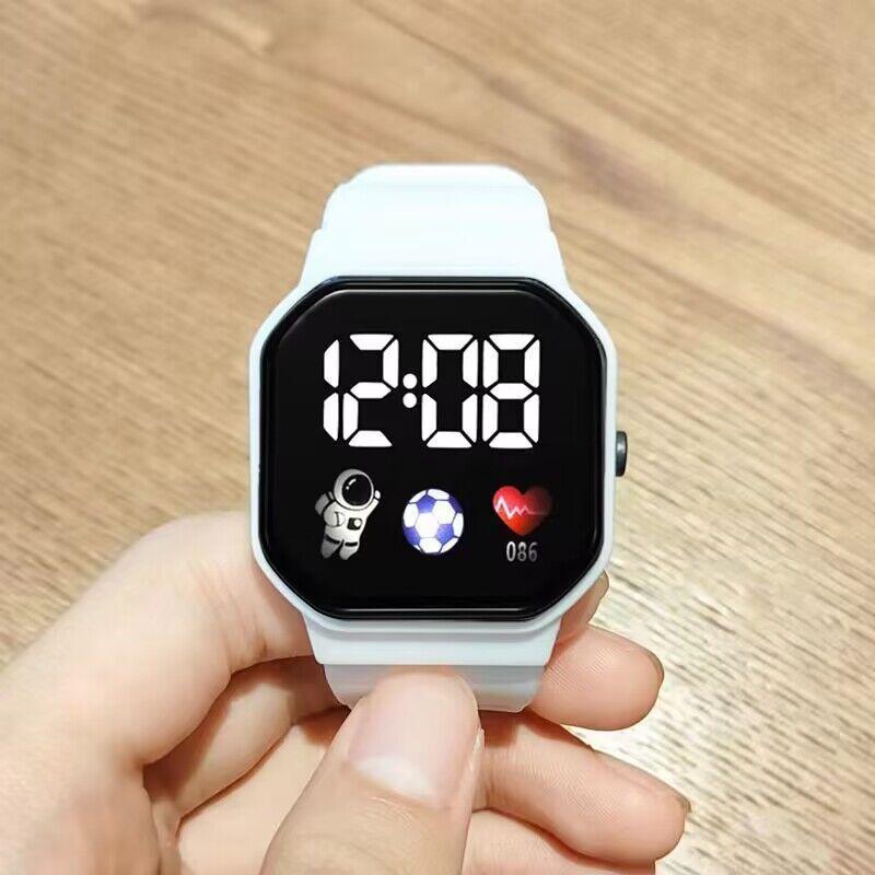 Technology Watch Female Ins High Value Student Party Simple Fashion Niche Football Unicorn Waterproof Electronic Watch