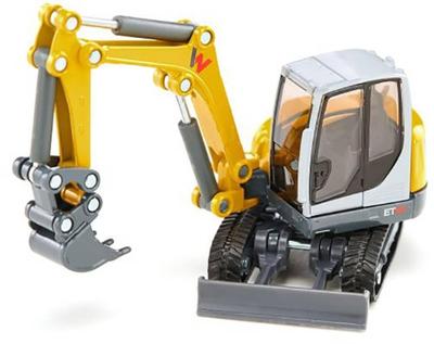 SIKU Wacker Neuson ET65 Raupenbagger für Kinder ab 3 Jahren SK3559