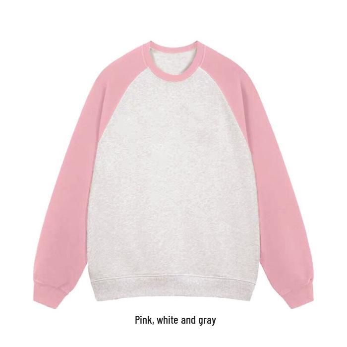 Sweat à capuche raglan pour femme style européen avec imprimé floral - Automne/Hiver