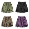 Mens Summer Cargo Shorts With Breathable Nylon Fabric For Teen Casual Wear