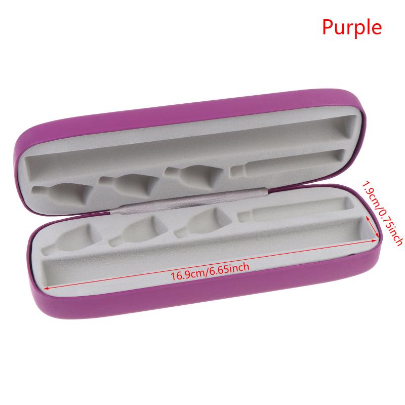 Portable PU Insulin Pen Storage Case Lightweight Hard Shell Protective Holder for Diabetic Patients Daily Carry