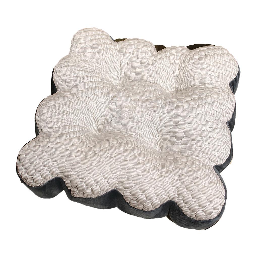 Square Ice Silk Cushion Cookie Tatami Back Cushion Booster Seat Pad Cushion For Car Office Home