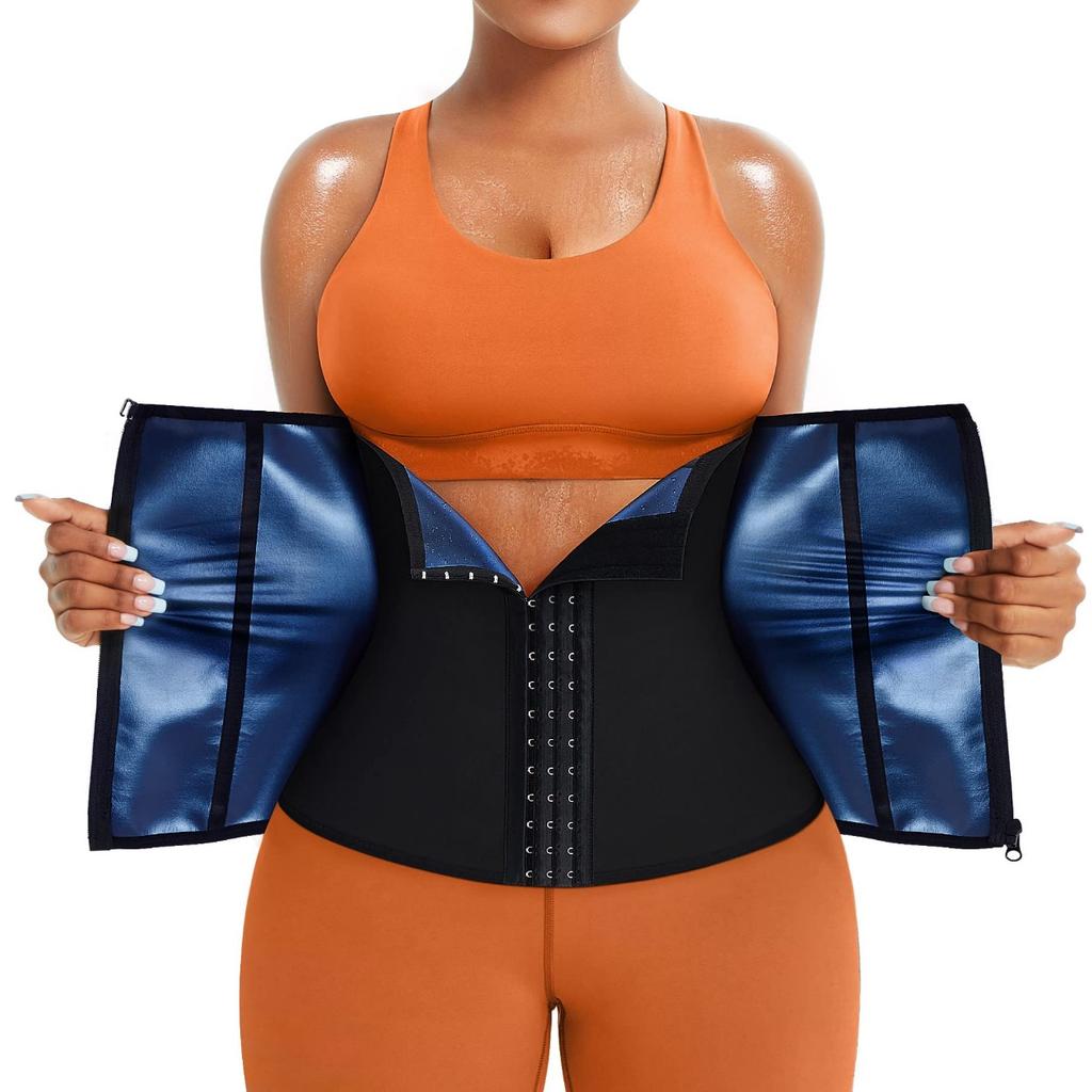 Frauen Taille Trainer Trimmer Korsett Bauch Wrap Workout Abnehmen Gürtel Schweiß Bauch Band Sport Gürtel Sauna Anzug Fett Burning Body Shaper