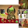 Charming Grinch Christmas Decorations Furry Green Leg And Head Tree Ornament Set