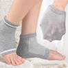 Unisex Heel Socks, Breathable Mesh Sweat-Absorbent Heel Socks for Men and Women, Gray