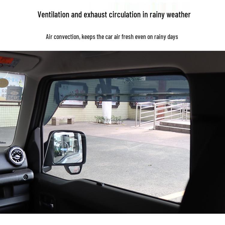 2019-2020 Suzuki Jimny JB74 Enhanced Rain Guards & Sun Visors