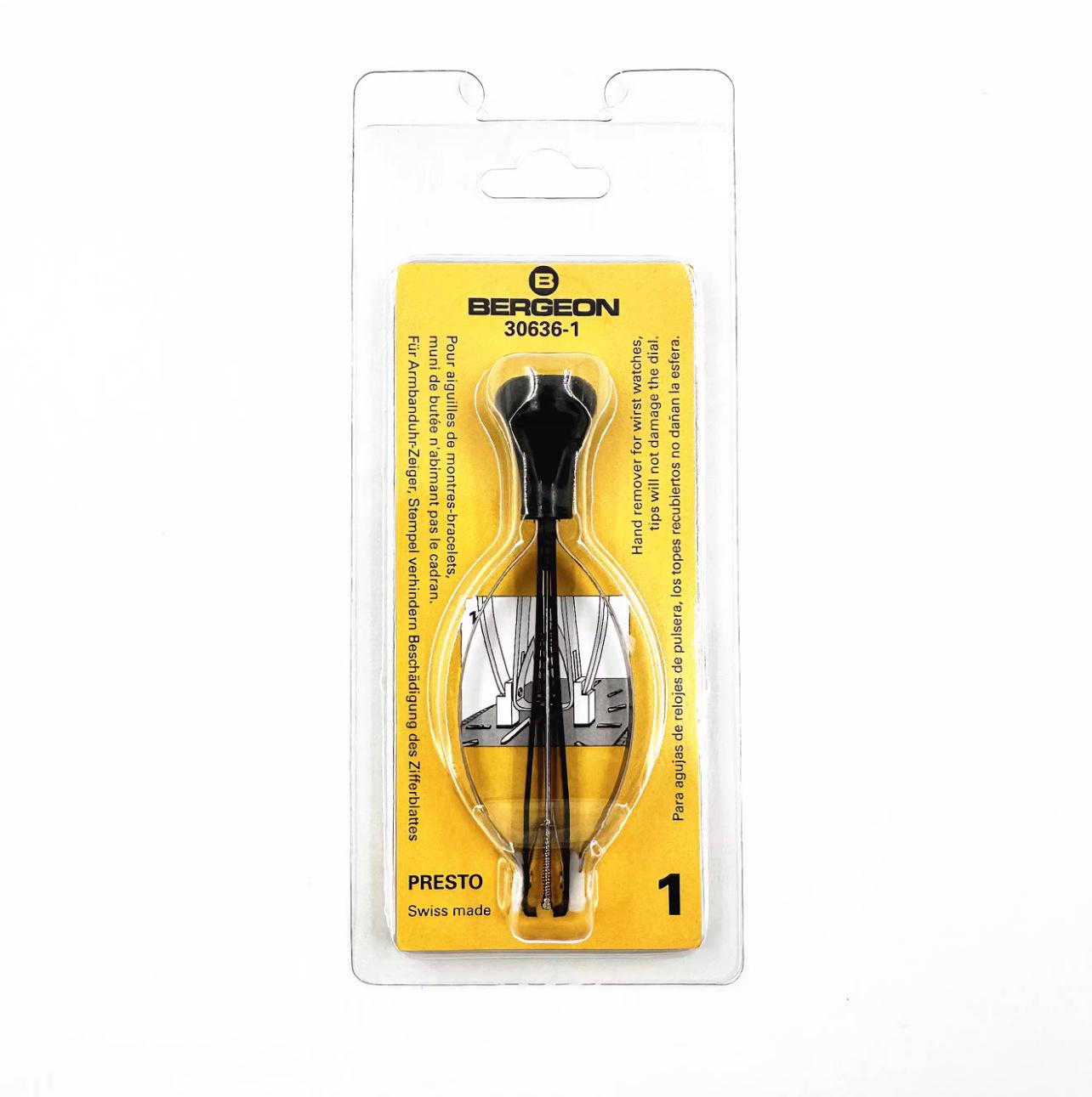 Swiss Watch Repair Tools: BERGEON 30636-1 Needle Puller, Scraper & Setter