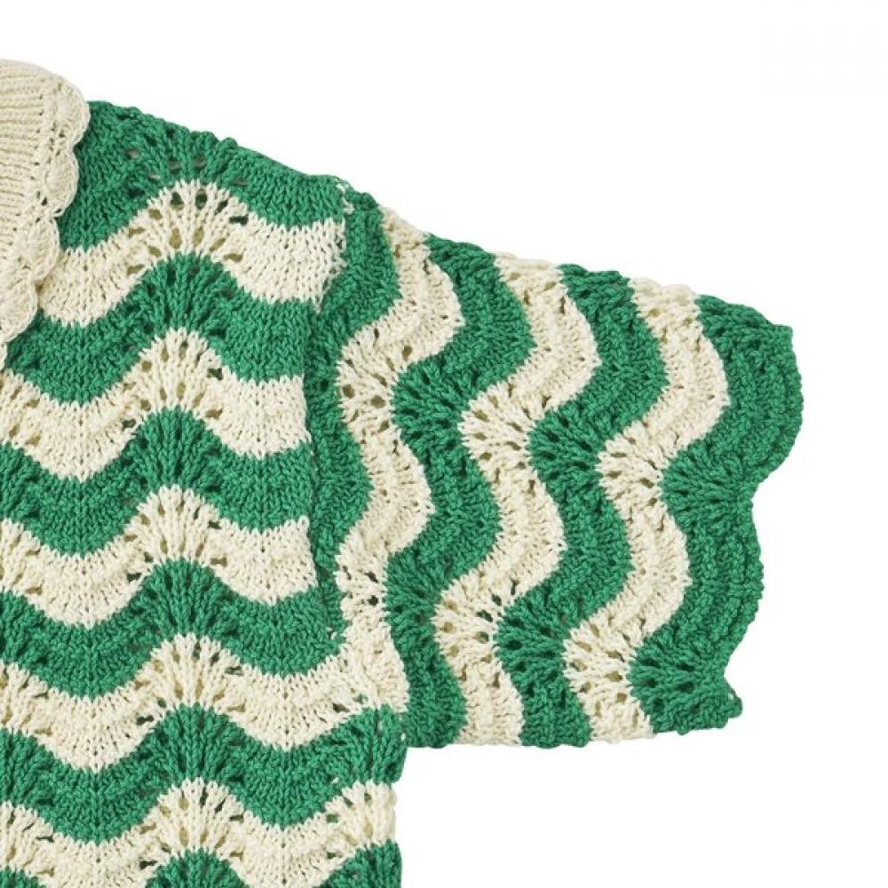 Bonton Wellenmuster Strickjacke 7617t 200 05