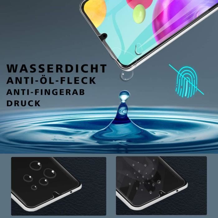 Film de Protection - LittleMonkey - Samsung Galaxy A41 - Verre trempé - Anti-Rayures - Anti-Huile - Anti-Bulles