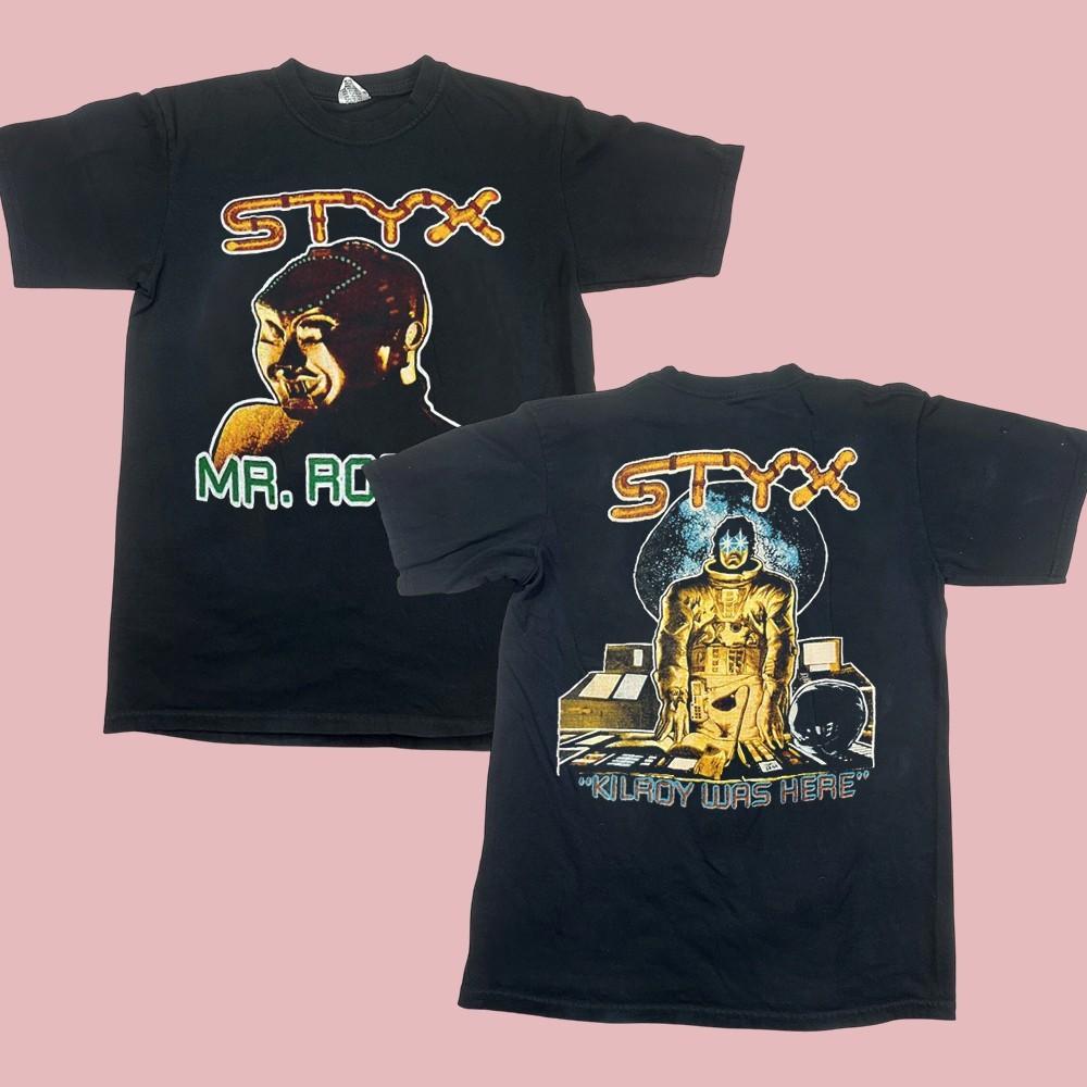 New Styx Mr.Roboto Men Black S-235XL Tee 20D54 Unisex T-Shirt XL