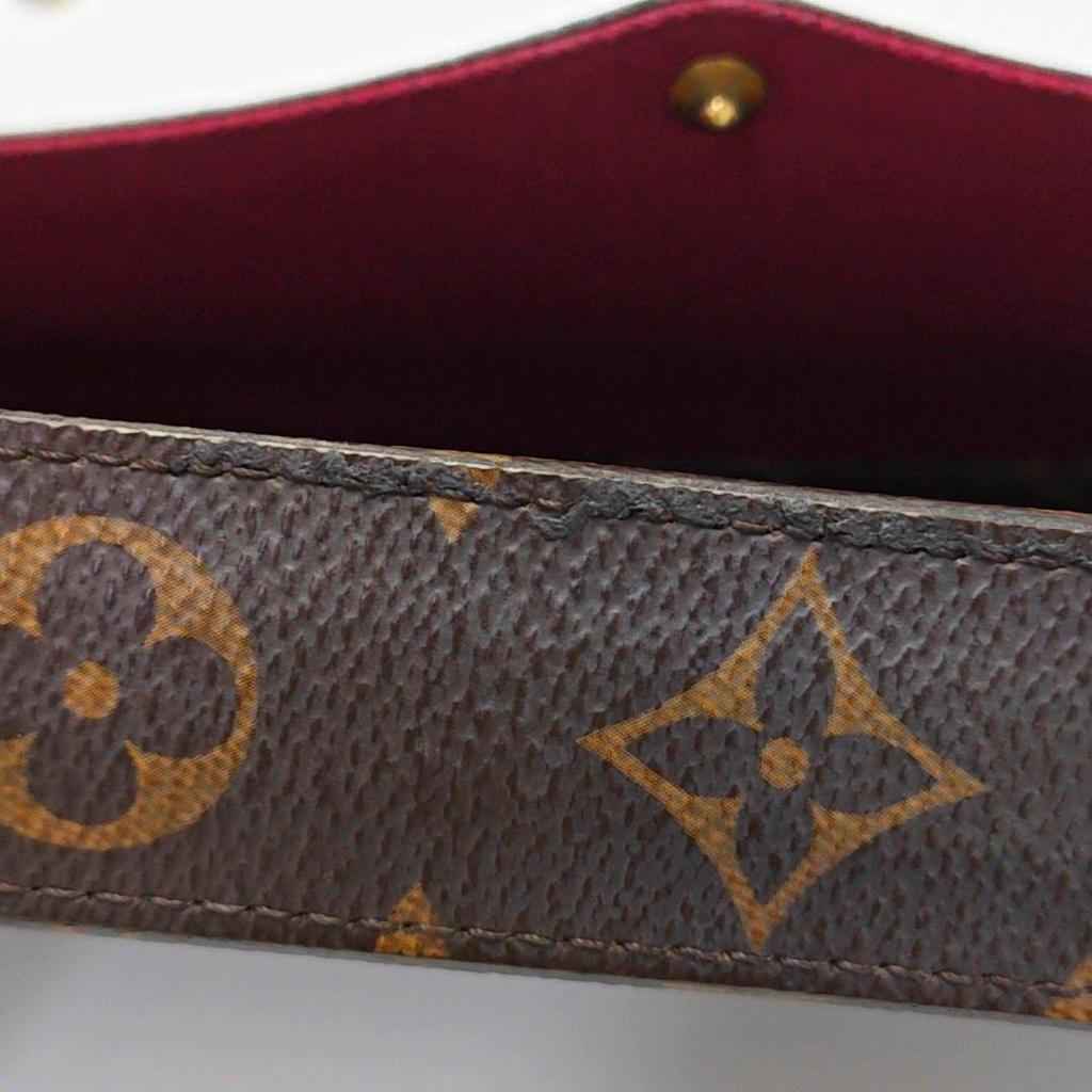 [Pre-Owned] Felicie Pochette Classic Monogram Coated Canvas And Leather Three-In-One Chain Bag - Good #1343UDA