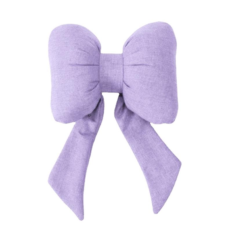Bowknot Car Head Pillow Headrest Neck Protections Pillow Neck Pillow