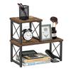 Corner Storage Desk Mini Small Multiple Assembly Set of Kitchen Easy Ideal for Rack, Desktop, Shelf, Bookshelf, Organizer, Methods, 2,