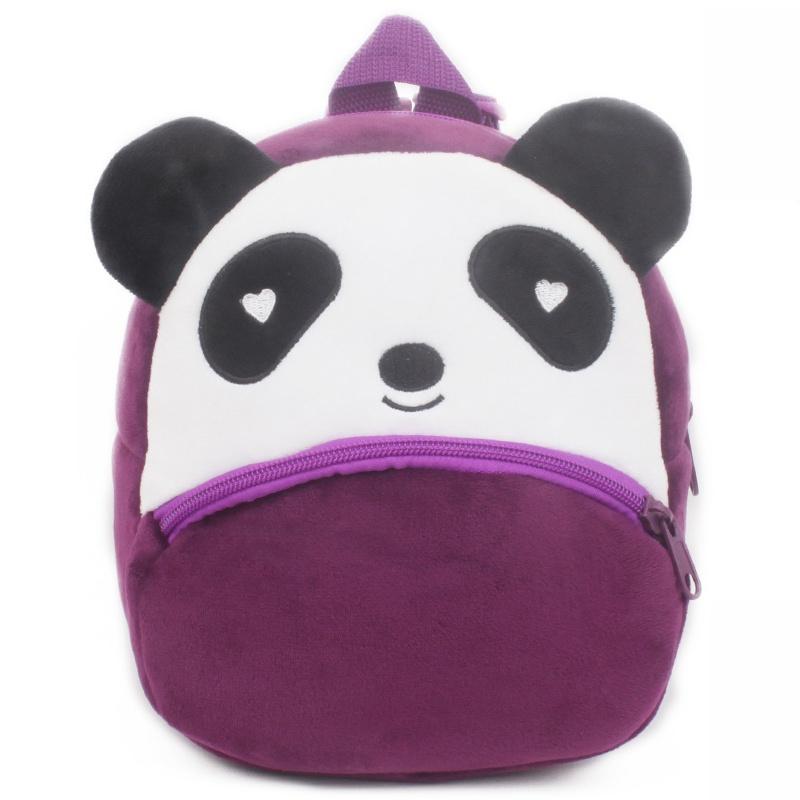 Adorable 3d Cartoon Animal Backpack For Toddlers With Soft Plush Material