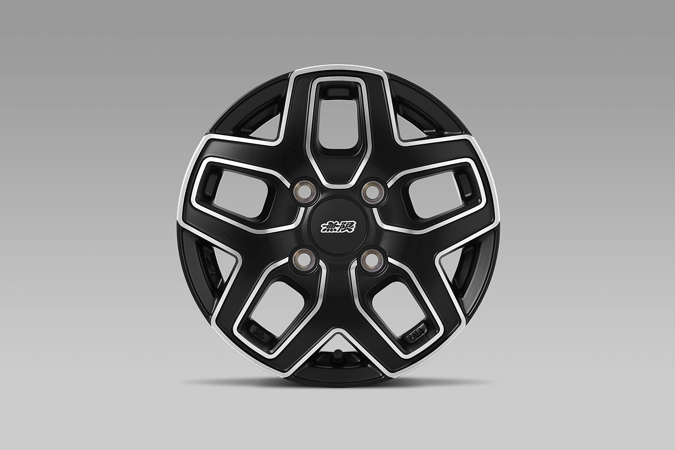 

MUGEN Алюмінієві диски для MD5 N VAN Матовий чорний Дзеркало Виліт Частина JJ1/JJ2, Лицьова частина, 12x4.00B, 35, Номер 42700-XNJ-240U-35 чорний