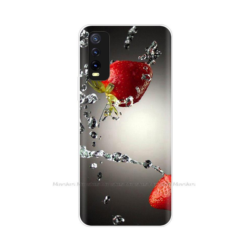 For Coque Vivo Y11s Case Soft Silicone Fundas Back Cover For Vivo Y11s V2027 V2029 Cute Phone Case For Vivo Y 11s TPU Bumper