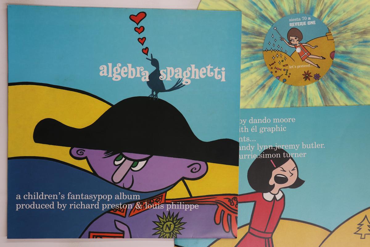 LP Record VARIOUS  Algebra Spaghetti A Childrens Fan SIESTA70 SIESTA 1998 Spain Rock Used