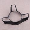 Carbon Fiber Style Steering Wheel Cover Trim Fit for Porsche Panamera Macan Cayenne 718 911 918