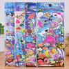 Underwater World Stickers Marine Animals Stickers 3D Stereo Baby Children's Kindergarten Rewards Early Education Stickers Sharks