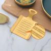 Stainless Steel Kitchen Tool for Grinding Ginger, Garlic, Wasabi, Fruit, and Vegetables, 1PC Grater Crusher Presser