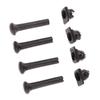 4 Set Replacement Accessory Plastic Pull Knobs Car Door Lock Pin Pull Knobs for Golf MK2 MK3 191837187 Easy Installation