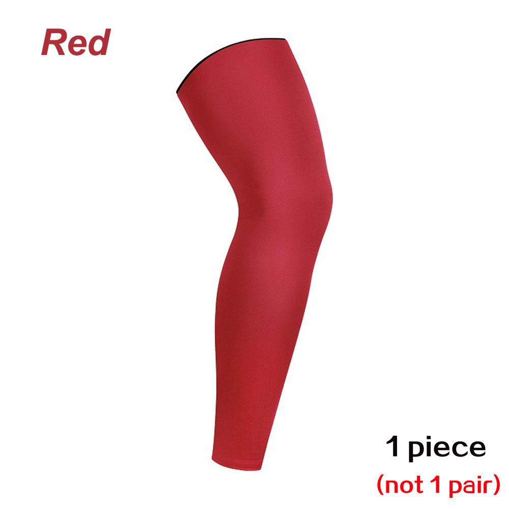 1 Pcs Sports Knee Support Protector Brace Strap, Breathable Anti-Uv Outdoor Cycling Leg Sleeve Basketball Leg Sleeves Knee Pads